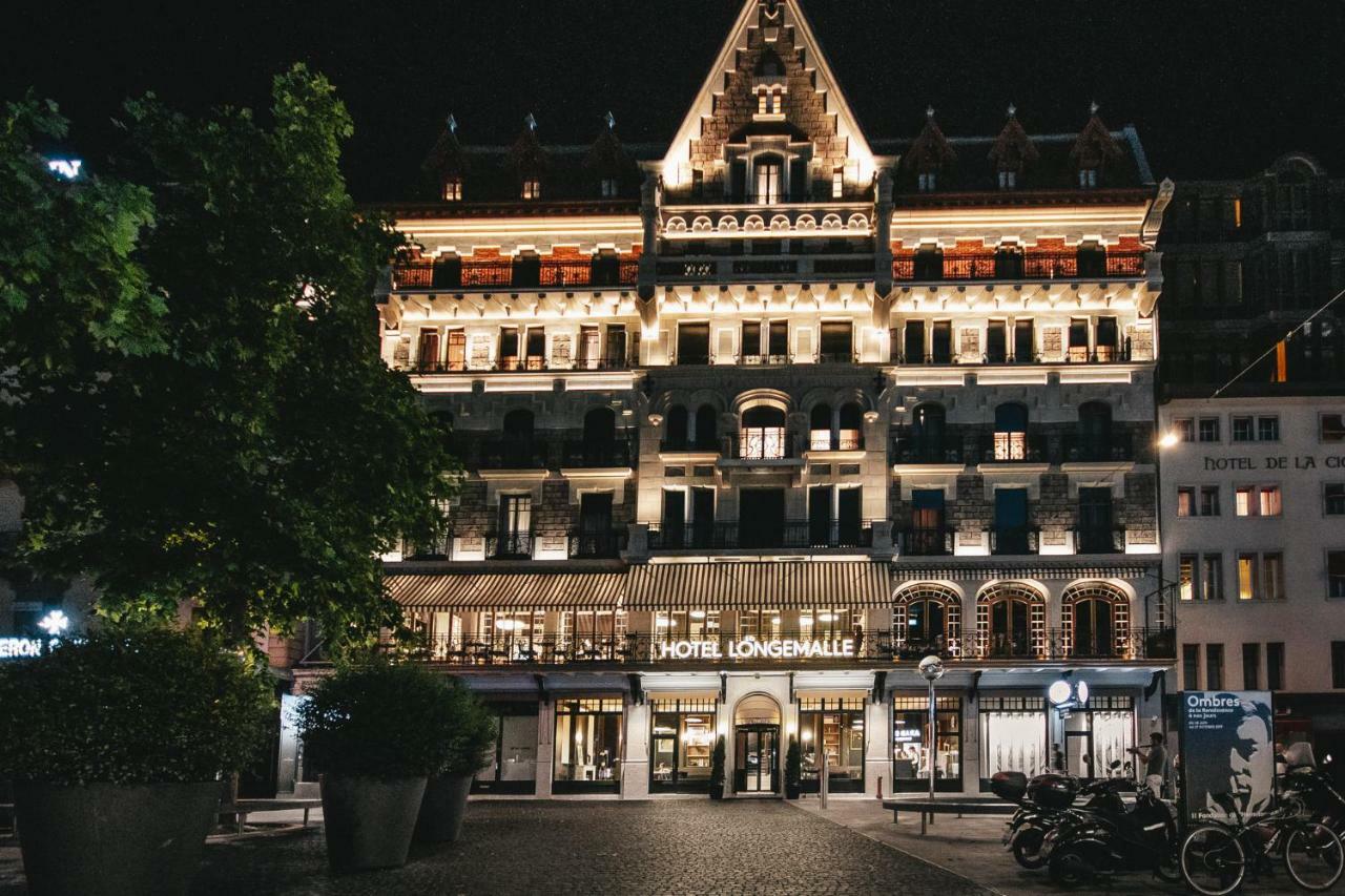 Hotel Longemalle Genf Exterior foto